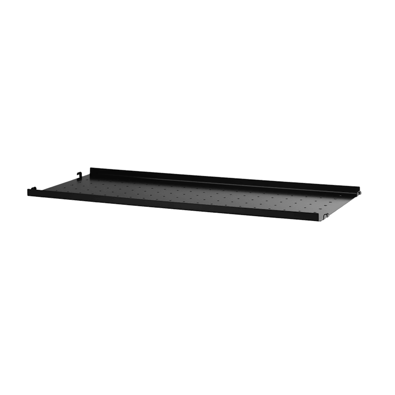 Metal shelf low