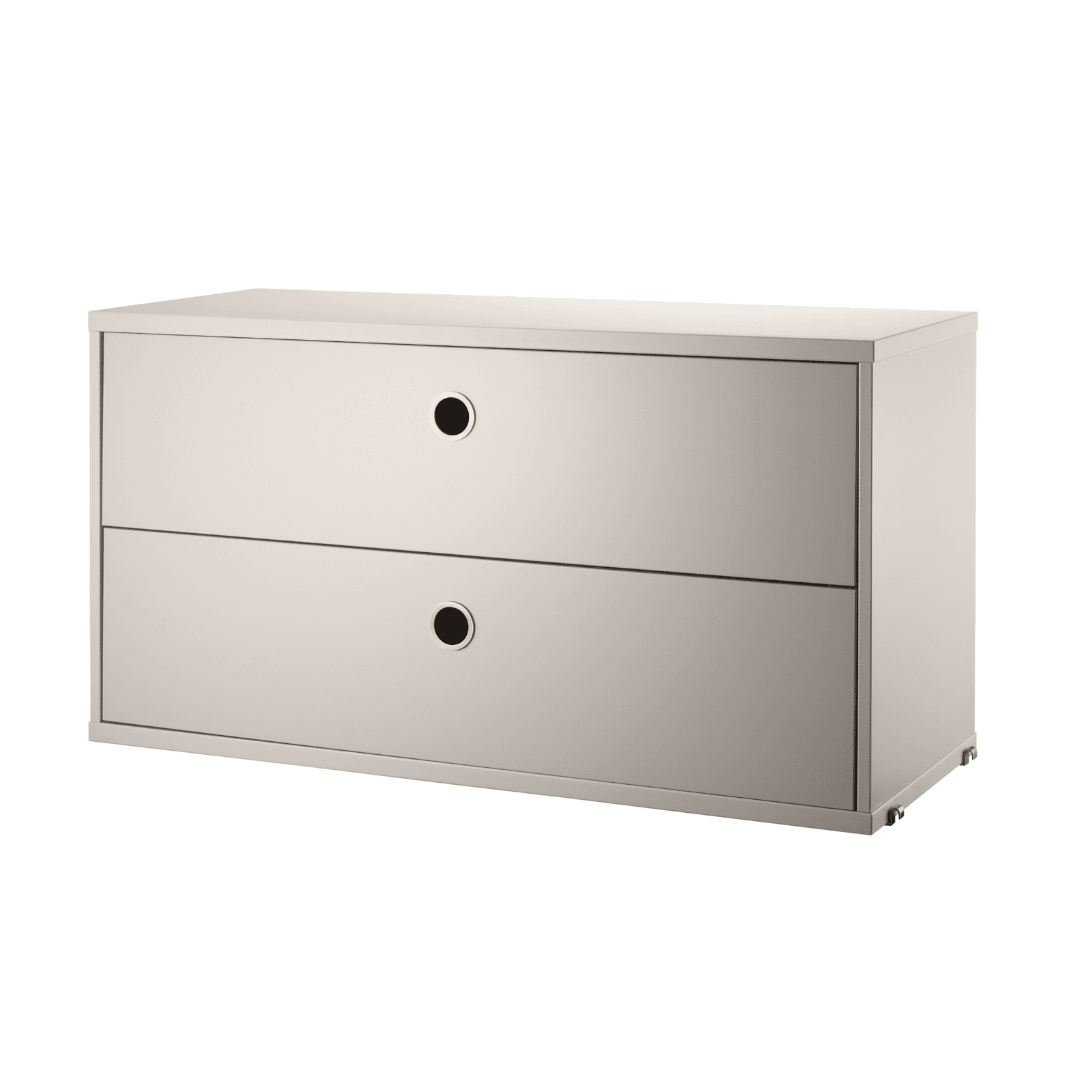 Chest of drawers w78 x d30 x h42 cm Beige