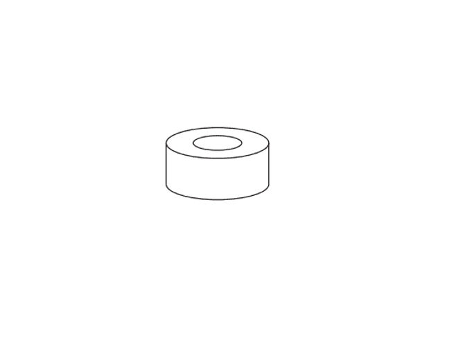 Spacer for wall panel