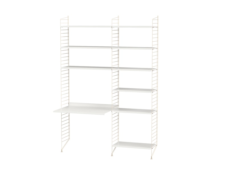 Kids room D Beige/White