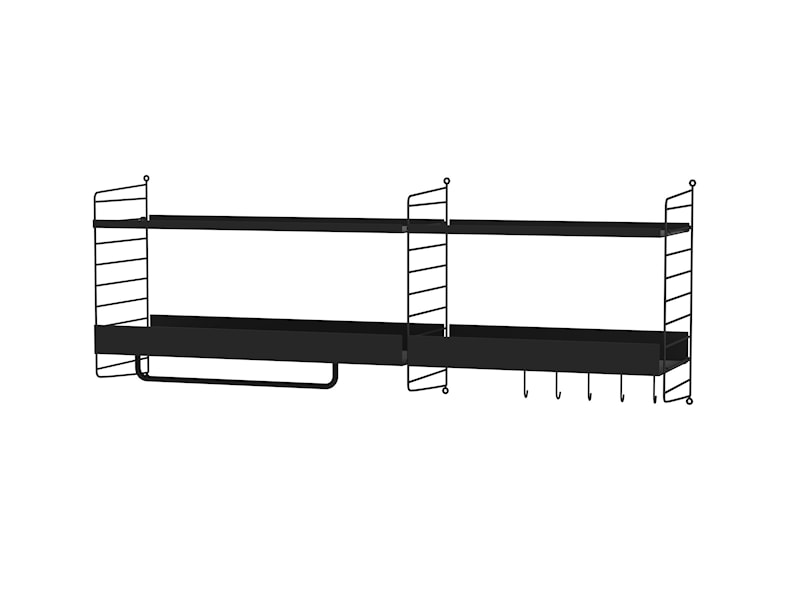 Hallway J Black/Black