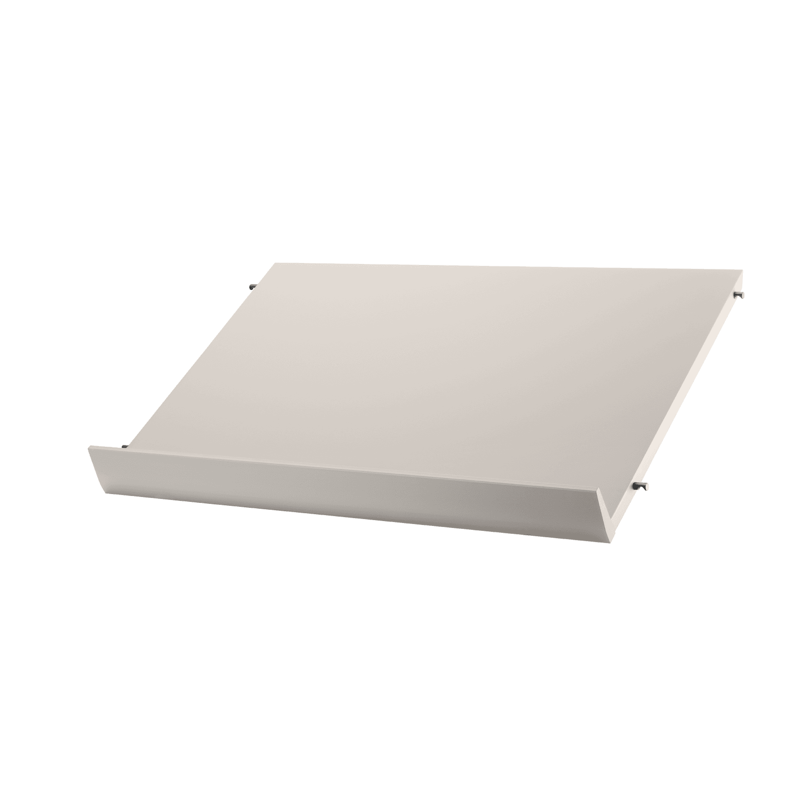 Magazine shelves solid w58 x d30 x h15 cm Beige