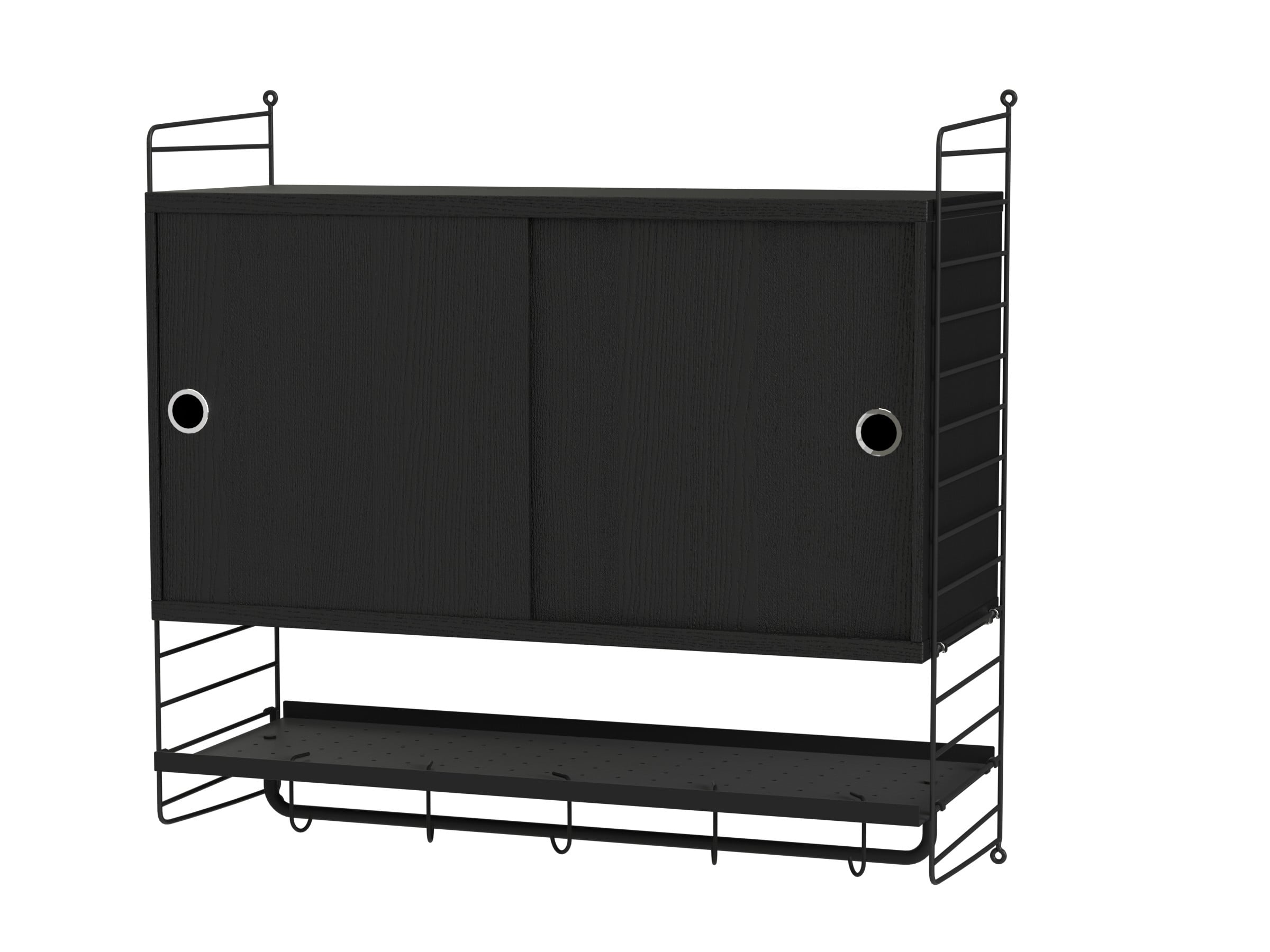 Bedroom F Black/Black stained ash