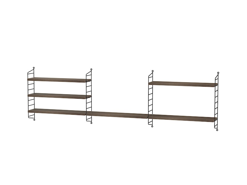 Kids room H Black/Walnut