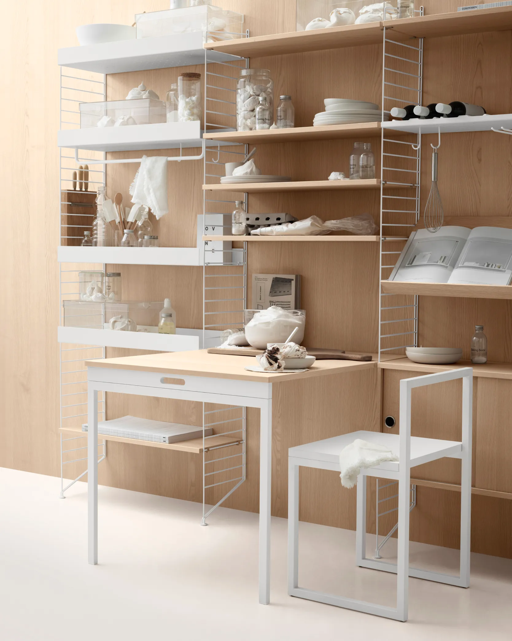 Inspiration | Smart storage in the kitchen | String Furniture