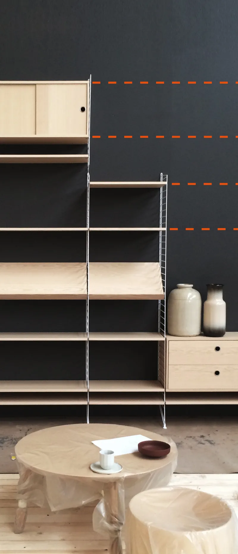 Wall Shelves | Functional elegance for the home | String Furniture